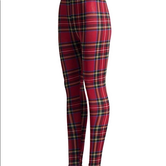 Royal Tartan plaid leggings - Picture 3 of 3